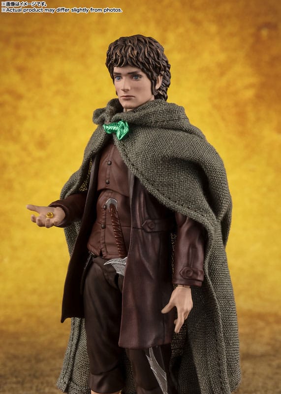 Herr der Ringe - S.H. Figuarts Actionfiguren Frodo Beutlin & Gollum Figur – Bild 4
