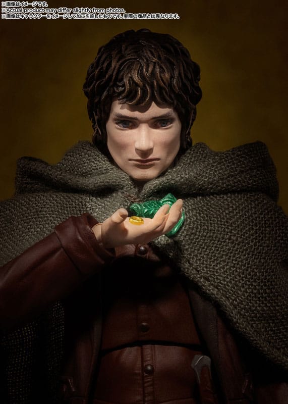 Herr der Ringe - S.H. Figuarts Actionfiguren Frodo Beutlin & Gollum Figur – Bild 9