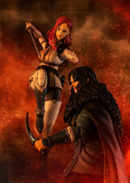 Herr der Ringe - Die Schlacht der Rohirrim S.H. Figuarts Actionfigur Hera Shieldmaiden of Rohan Figur – Bild 8