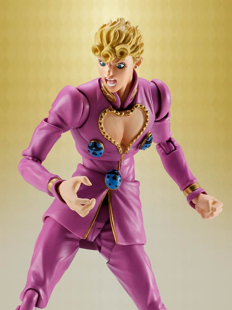 JoJo's Bizarre Adventure - Golden Wind S.H.Figuarts Actionfigur Giorno Giovanna Figur – Bild 4