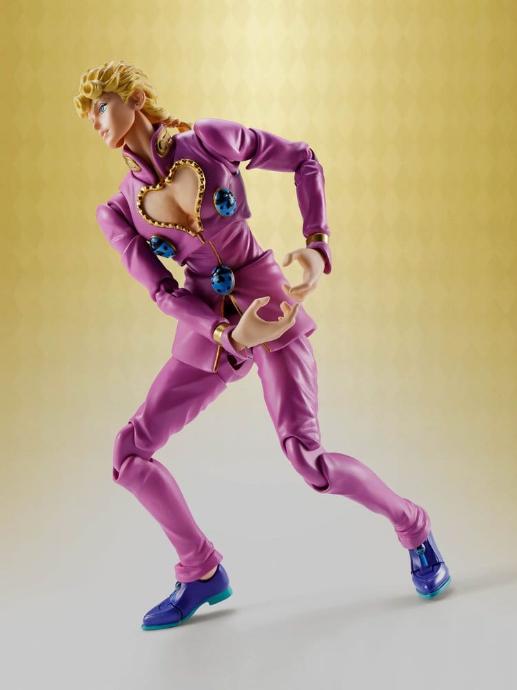JoJo's Bizarre Adventure - Golden Wind S.H.Figuarts Actionfigur Giorno Giovanna Figur – Bild 5