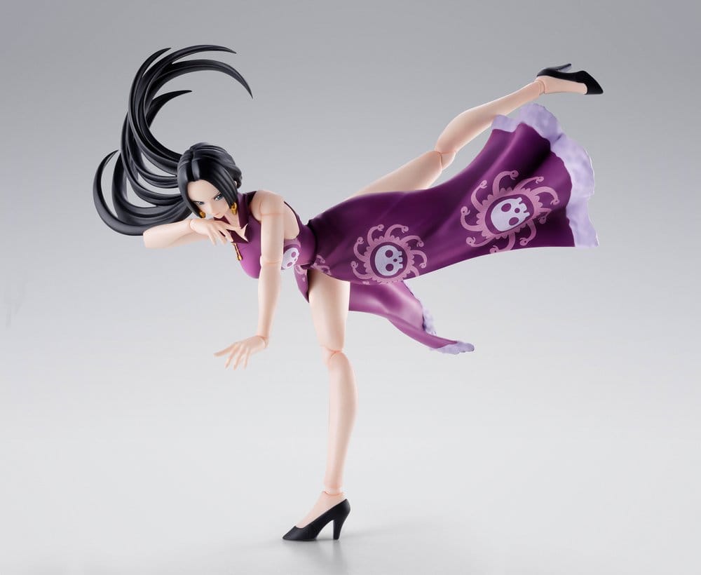 One Piece - S.H.Figuarts Actionfigur Boa Hancock -Marineford- Figur – Bild 10