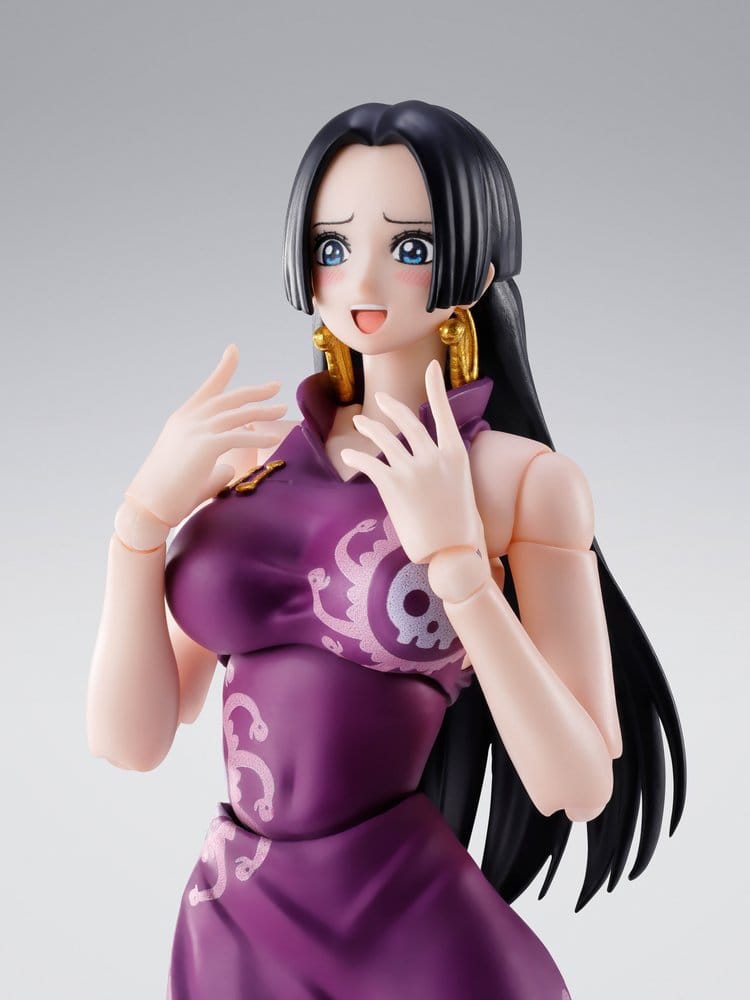 One Piece - S.H.Figuarts Actionfigur Boa Hancock -Marineford- Figur – Bild 3