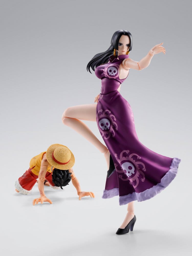 One Piece - S.H.Figuarts Actionfigur Boa Hancock -Marineford- Figur – Bild 4