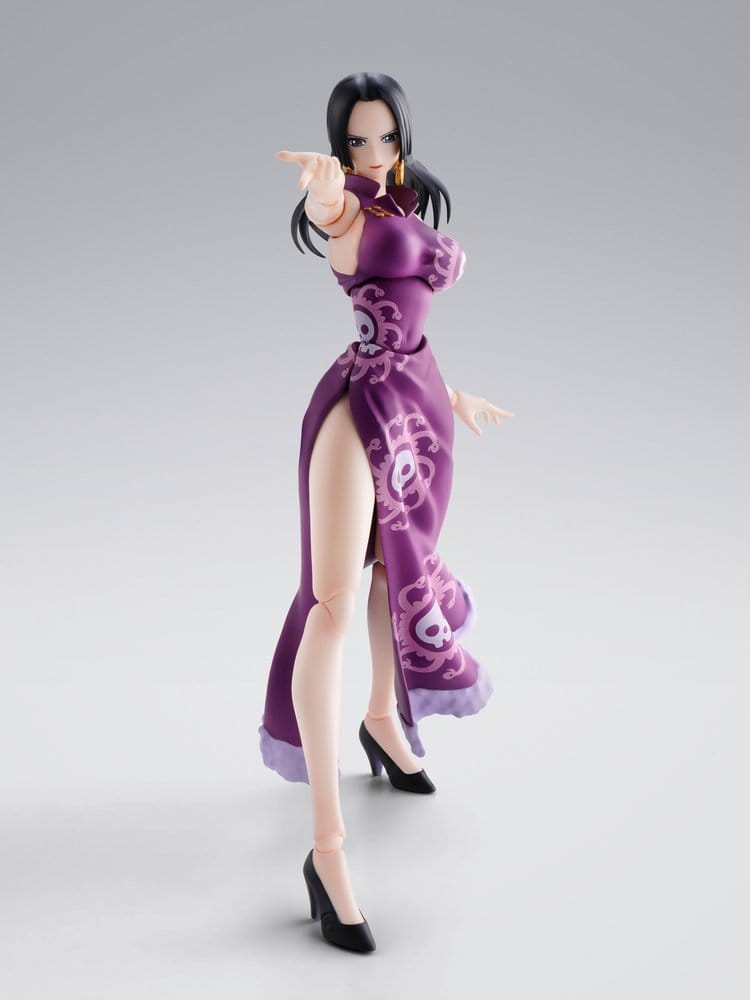One Piece - S.H.Figuarts Actionfigur Boa Hancock -Marineford- Figur – Bild 6