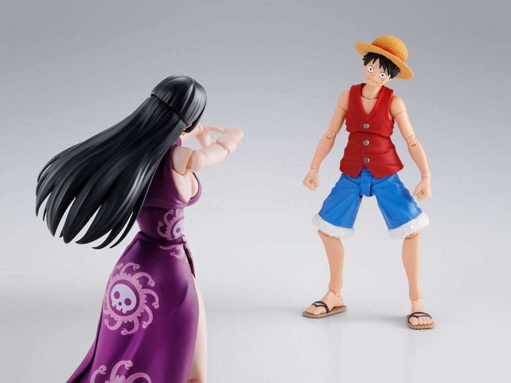 One Piece - S.H.Figuarts Actionfigur Boa Hancock -Marineford- Figur – Bild 8