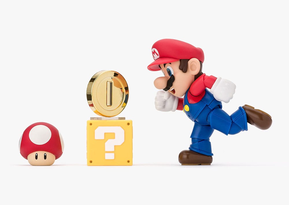 Super Mario - S.H. Figuarts Actionfigur Mario Figur – Bild 2