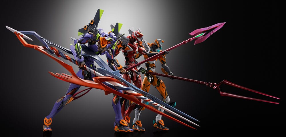 Evangelion - Neon Genesis Evangelion Metal Build Diecast Actionfigur Eva Production Model-02 30th with the Spear of Cassius – Bild 2