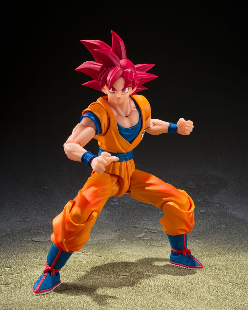 Dragon Ball - Super S.H.Figuarts Actionfigur Super Saiyan God Son Guko (God Aura) Figur – Bild 2