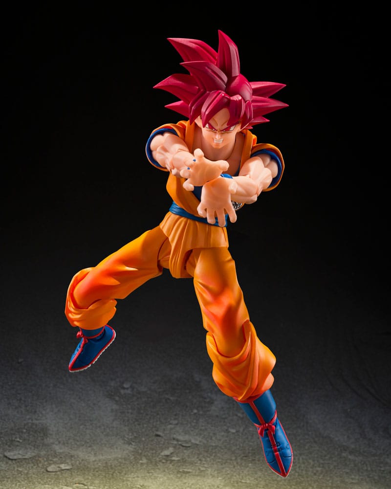 Dragon Ball - Super S.H.Figuarts Actionfigur Super Saiyan God Son Guko (God Aura) Figur – Bild 4