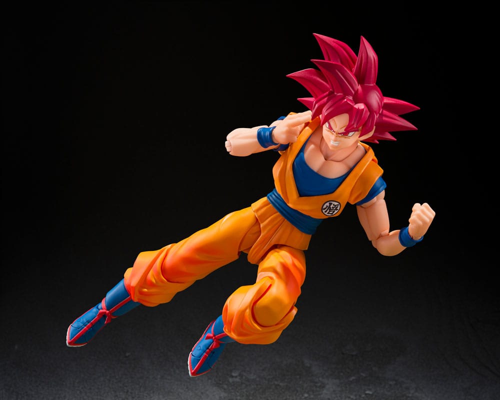 Dragon Ball - Super S.H.Figuarts Actionfigur Super Saiyan God Son Guko (God Aura) Figur – Bild 5