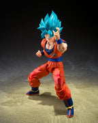 Dragon Ball - Super S.H.Figuarts Actionfigur Super Saiyan God Super Son Guko (Blue power transcending Limits) Figur – Bild 2