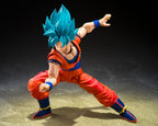 Dragon Ball - Super S.H.Figuarts Actionfigur Super Saiyan God Super Son Guko (Blue power transcending Limits) Figur – Bild 3
