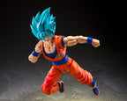 Dragon Ball - Super S.H.Figuarts Actionfigur Super Saiyan God Super Son Guko (Blue power transcending Limits) Figur – Bild 6