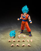Dragon Ball - Super S.H.Figuarts Actionfigur Super Saiyan God Super Son Guko (Blue power transcending Limits) Figur – Bild 7