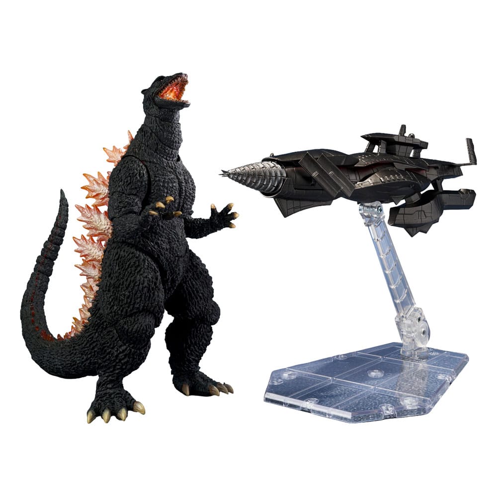 Godzilla - Final Wars S.H.MonsterArts Actionfigur Godzilla Heat Ray Ver. vs. New Gotengo Figur – Bild 1