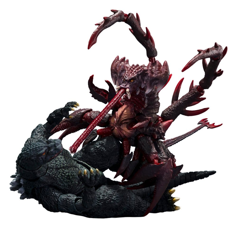 Godzilla - vs. Destroyah S.H.MonsterArts Actionfigur Godzilla Jr & Destoroyah Evolution Set Figur – Bild 1