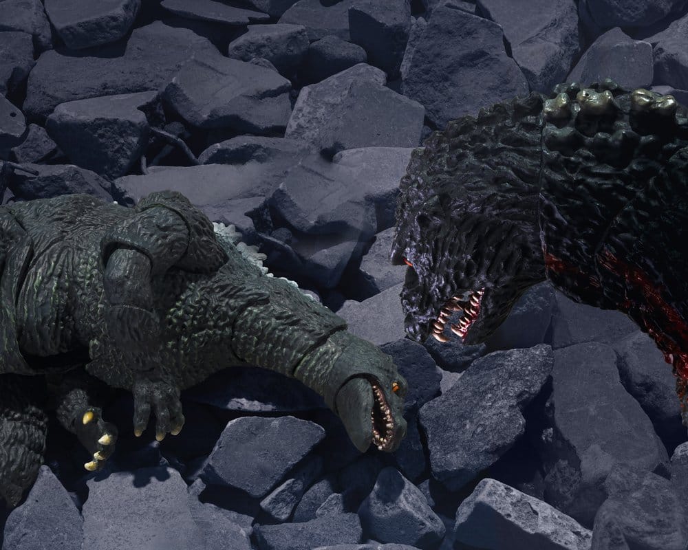 Godzilla - vs. Destroyah S.H.MonsterArts Actionfigur Godzilla Jr & Destoroyah Evolution Set Figur – Bild 10