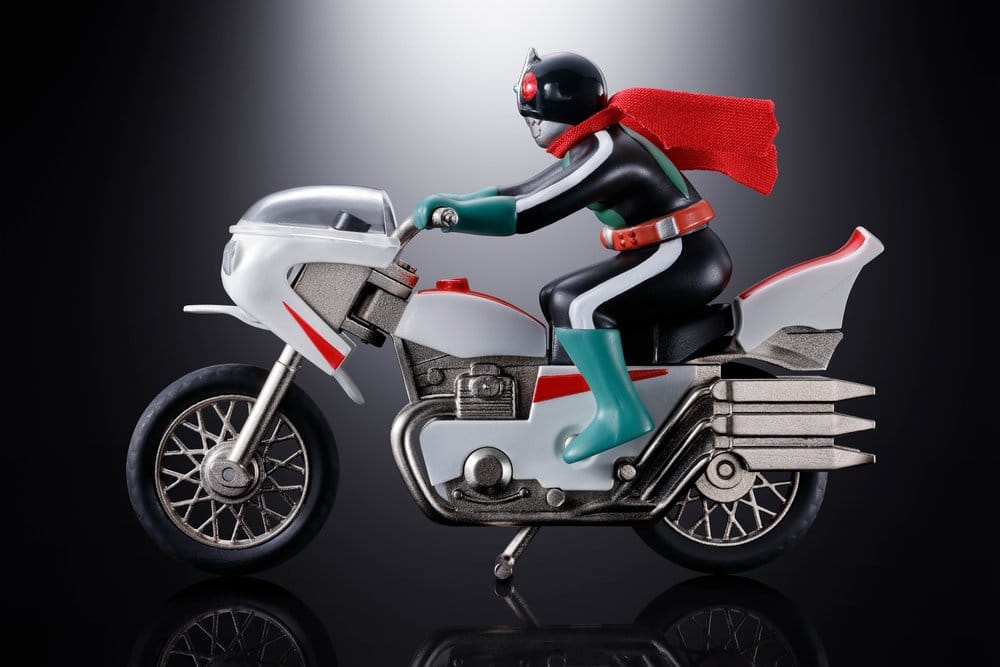 Kamen Rider - Chogokin Diecast Actionfigur Cyclone (Masked Rider 2) Figur – Bild 2