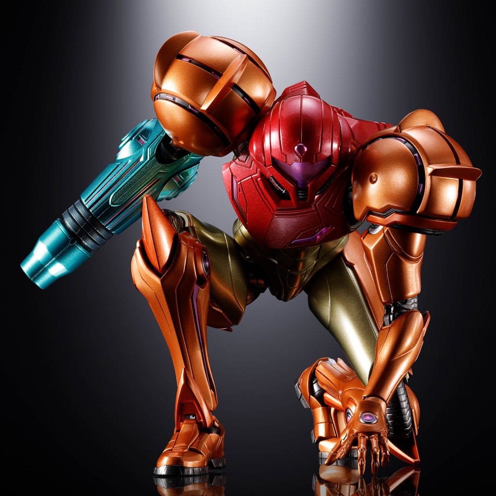 Sonstige - Metroid Prime 4: Beyond Chogokin Diecast Actionfigur Samus Aran LED – Bild 5