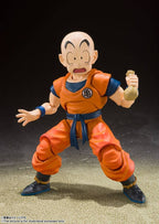 Dragon Ball - Z S.H. Figuarts Actionfigur Krillin-Earth's Strongest Man Figur – Bild 3
