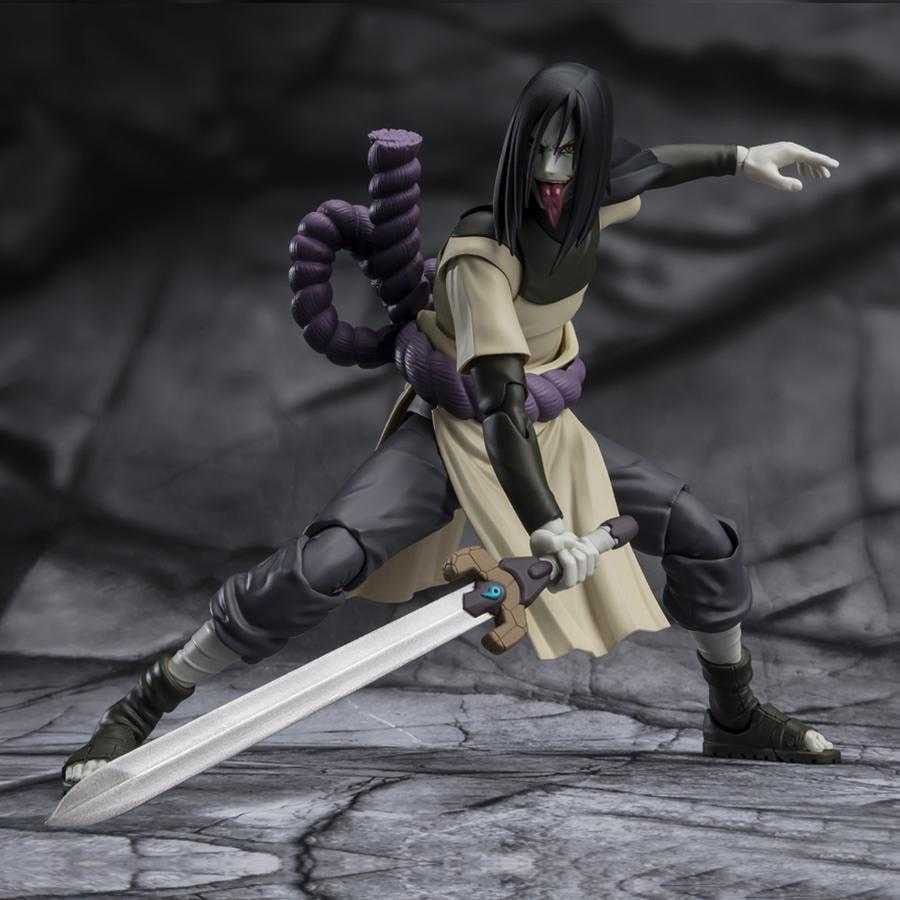 Naruto - S.H.Figuarts Actionfigur Orochimaru - Seeker of Immortality Reissue Figur – Bild 5