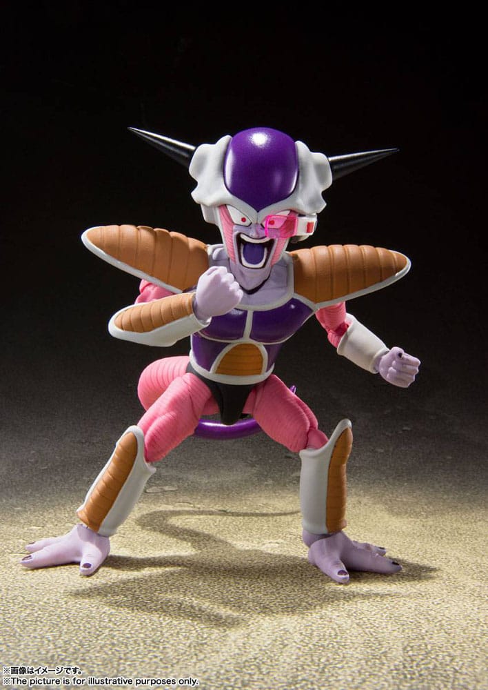 Dragon Ball - Z S.H. Figuarts Actionfigur Frieza (First Form) & Frieza Pod Reissue Figur – Bild 3