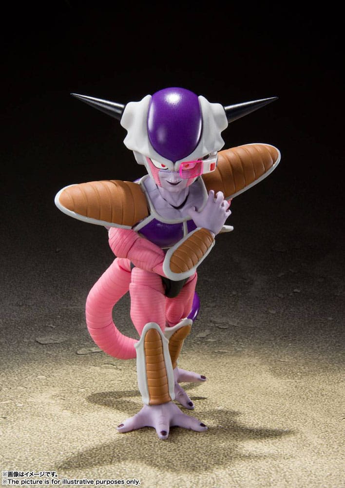 Dragon Ball - Z S.H. Figuarts Actionfigur Frieza (First Form) & Frieza Pod Reissue Figur – Bild 6