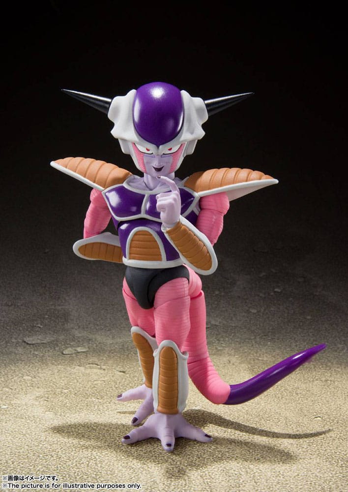 Dragon Ball - Z S.H. Figuarts Actionfigur Frieza (First Form) & Frieza Pod Reissue Figur – Bild 8