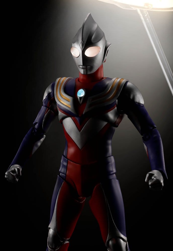 Ultraman - Series S.H.Figuarts Shinkocchou Seihou Actionfigur Ultraman Tiga Multi Type 30th Anniversary Edition Figur – Bild 2