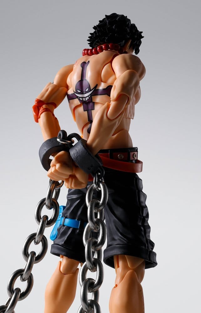 One Piece - S.H. Figuarts Actionfigur Portgas D. Ace -Marineford- Figur – Bild 4
