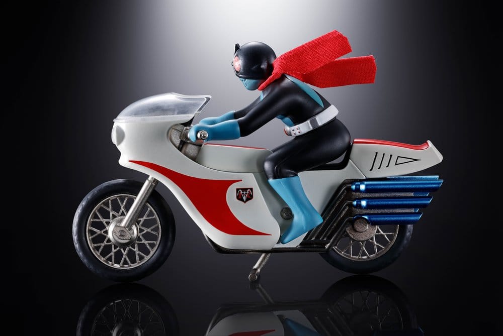 Kamen Rider - Chogokin Diecast Actionfigur Cyclone (Masked Rider 1) Figur – Bild 2