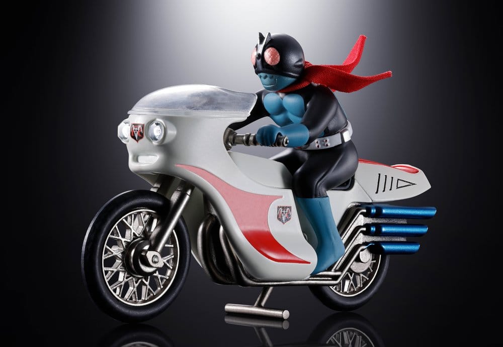 Kamen Rider - Chogokin Diecast Actionfigur Cyclone (Masked Rider 1) Figur – Bild 4