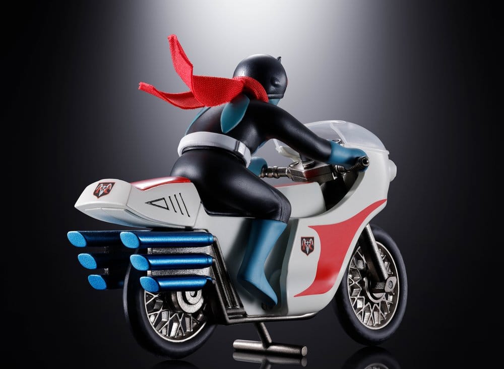 Kamen Rider - Chogokin Diecast Actionfigur Cyclone (Masked Rider 1) Figur – Bild 5