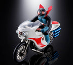 Kamen Rider - Chogokin Diecast Actionfigur Cyclone (Masked Rider 1) Figur – Bild 7
