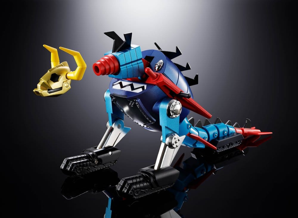 Gaiking: Legend of Daiku-Maryu - Dino Mech Gaiking Chogokin Actionfigur Daikumaryu & Gaiking – Bild 5