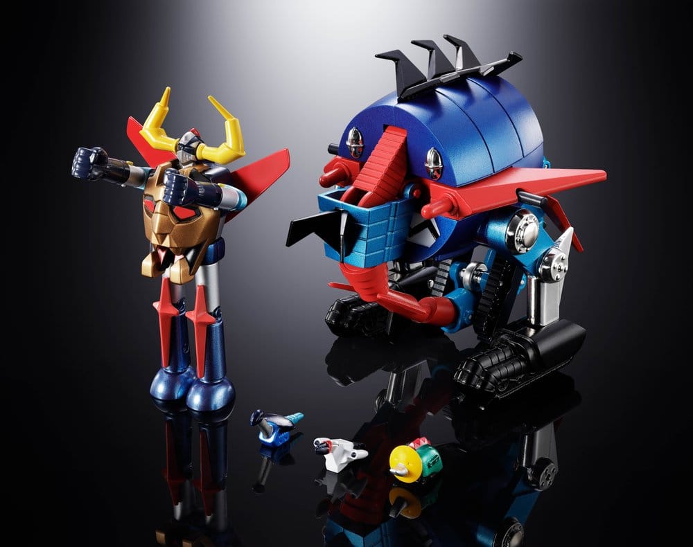Gaiking: Legend of Daiku-Maryu - Dino Mech Gaiking Chogokin Actionfigur Daikumaryu & Gaiking – Bild 8