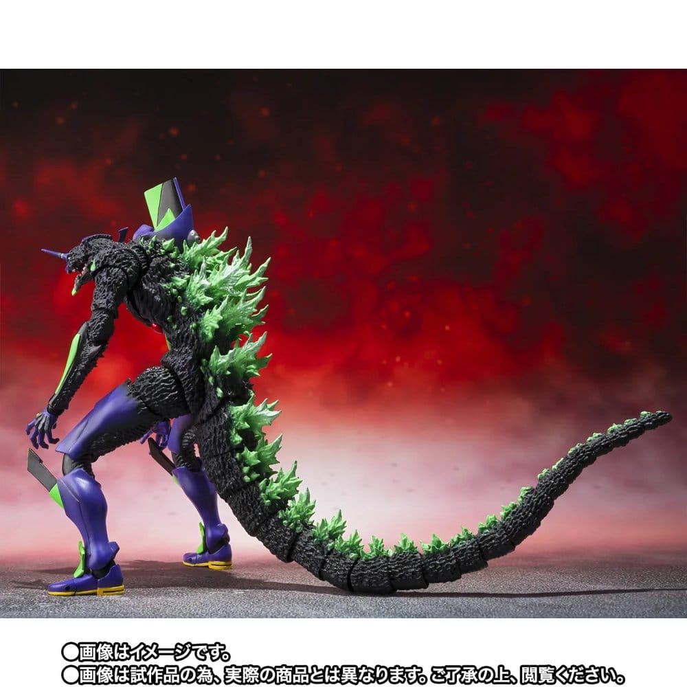 Evangelion - S.H.MonsterArts Actionfigur Test Type-01 "G" Awakening Form Figur – Bild 2