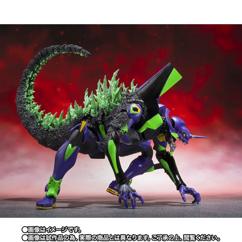 Evangelion - S.H.MonsterArts Actionfigur Test Type-01 "G" Awakening Form Figur – Bild 3