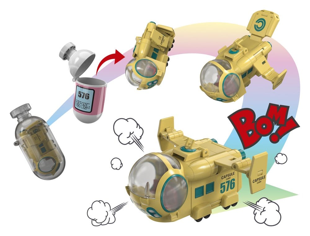 Dragon Ball - Z Changearts Actionfigur Hoi-Poi Kapsel No. 576 Bulma's Airplane Figur – Bild 2