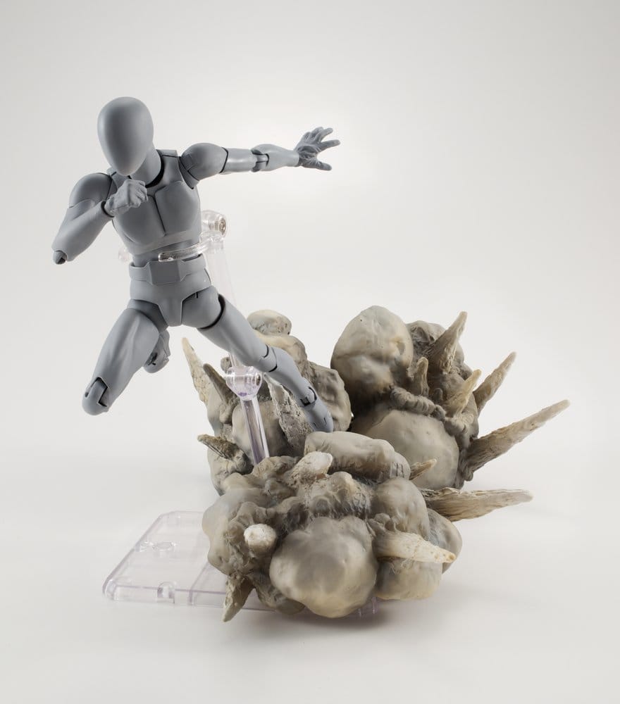 Sonstige - Tamashii Effect Actionfiguren-Zubehör Explosion Gray Ver. for S.H.Figuarts – Bild 4