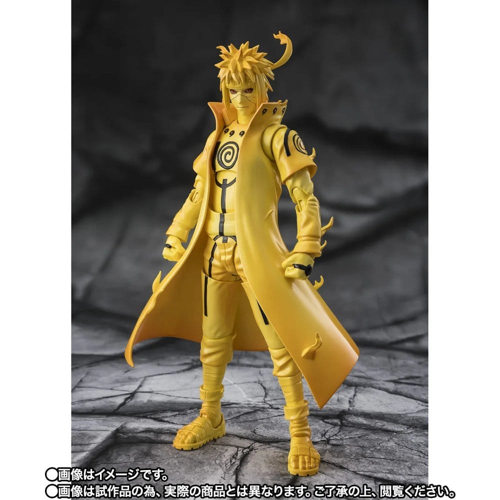 Naruto - S.H.Figuarts Actionfigur Minato Namikaze (Kurama Link Mode) -Bond of Light That Shatters Darkness- Figur – Bild 1
