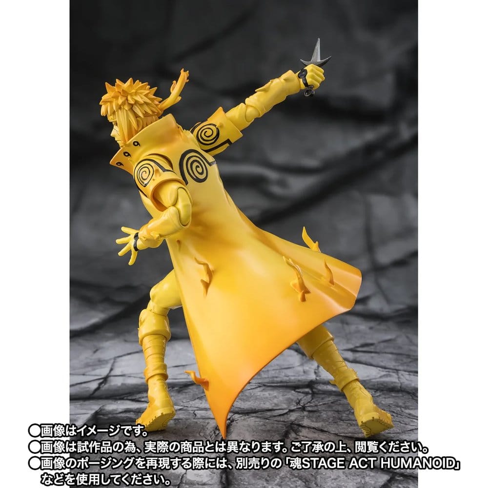 Naruto - S.H.Figuarts Actionfigur Minato Namikaze (Kurama Link Mode) -Bond of Light That Shatters Darkness- Figur – Bild 4