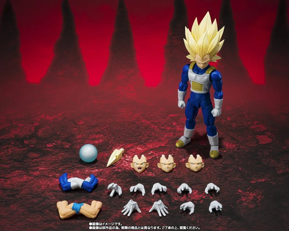 Dragon Ball - Daima S.H.Figuarts Actionfigur Super Saiyan 3 Vegeta Figur – Bild 2