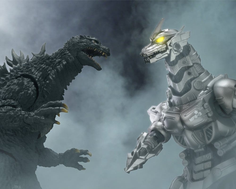 Godzilla - Tokyo S.O.S. S.H.MonsterArts Diecast Actionfigur Kiryu (Heavily Armed Type / High Mobility Type) "Tokyo SOS" -Movie Graphic Plus- Figur – Bild 9
