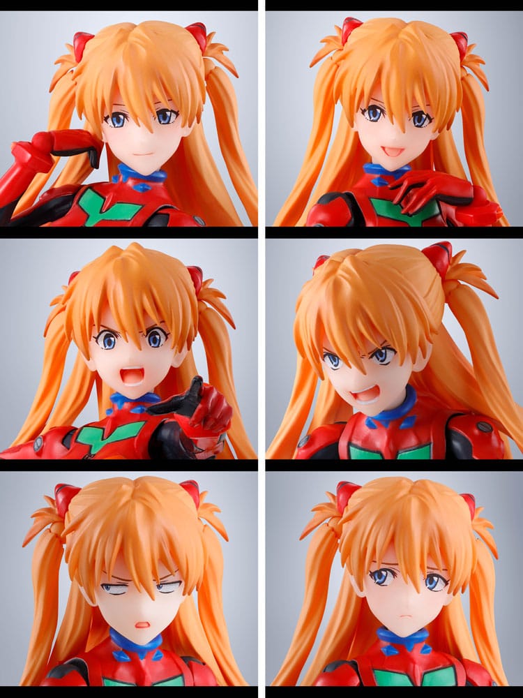 Evangelion - S.H.Figuarts Actionfigur Asuka Shikinami Langley Figur – Bild 7