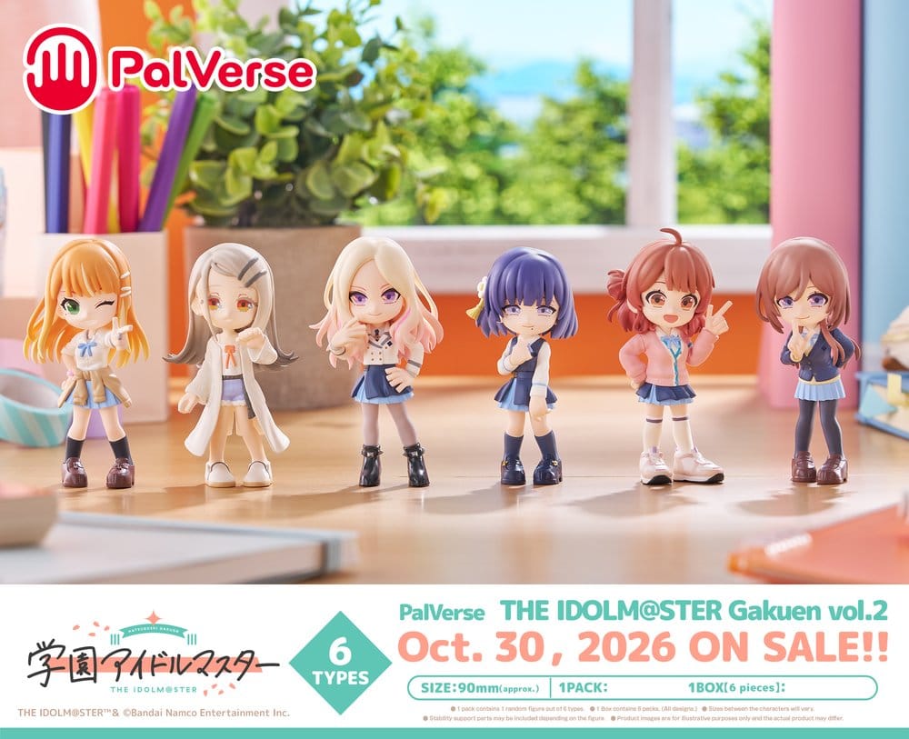 Idolmaster - The Idolmaster PalVerse Minifiguren vol.2 Blind Box Display (6) – Bild 17