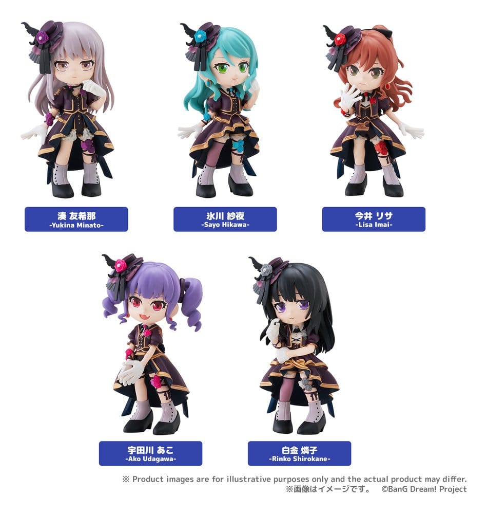 BanG Dream! - PalVerse Collection PVC Figuren Roselia Box Ver. 5 cm Sortiment (6) Figur – Bild 1