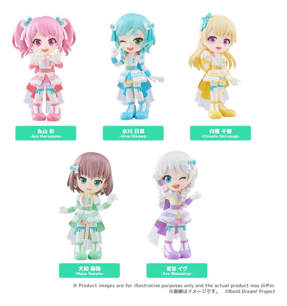 BanG Dream! - PalVerse Minifiguren Pastel*Palettes Blind Box Display (6) Figur – Bild 1