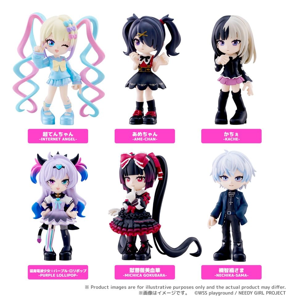 Needy Girl Overdose - PalVerse Minifiguren Blind Box Display (6) Figur – Bild 11